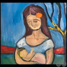 Maternidad - Obra de Michael Burt